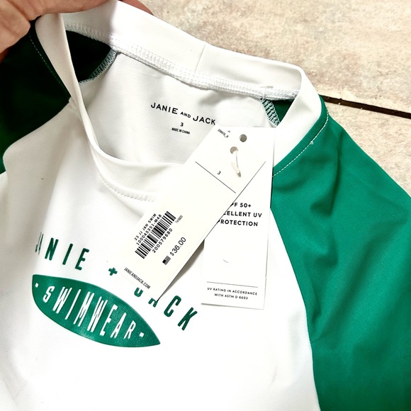 Janie and Jack Rashguard NWT - Picture 3 of 3